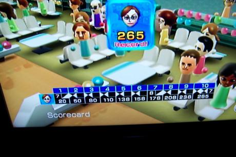 Nana’s Wii Bowling Record