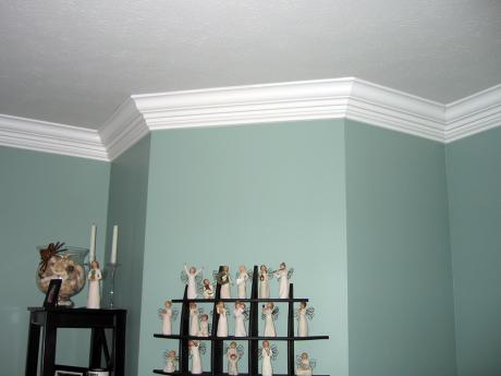 Final Crown Molding Installed