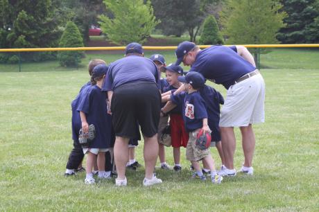 Mason’s Tee-ball cheer