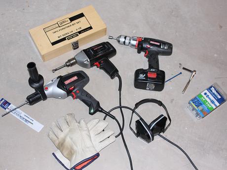 Tools for installing EPS Insulation