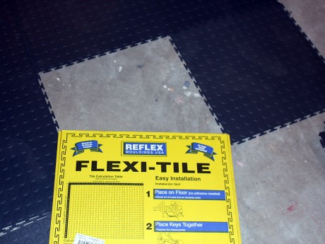Flexi-Tile Rubberized floor tile