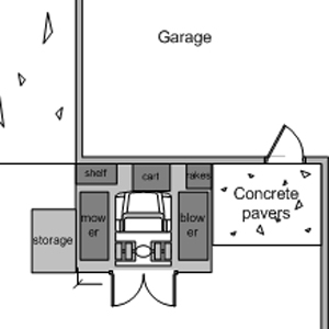 Shed layout