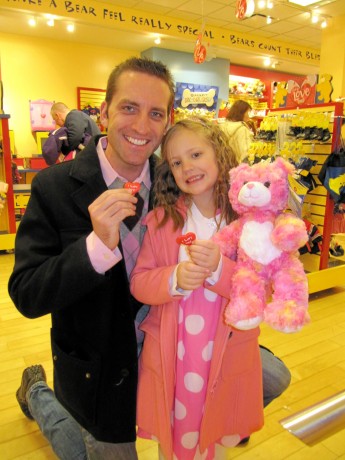 Anna at Build-a-Bear